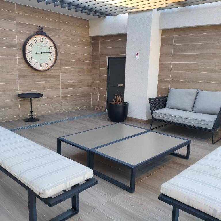 Refugio en Santiago, Cercano al Movistar Arenas - One-Bedroom Apartment - 13