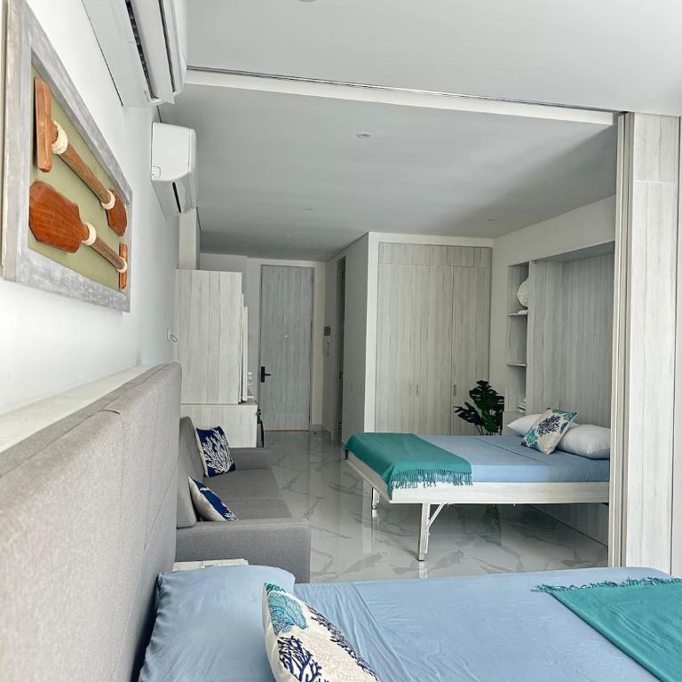Moderno Loft Vista Al Mar Ideal 1-4 Personas - Two-Bedroom Apartment - 4