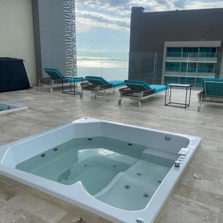 Moderno Loft Vista Al Mar Ideal 1-4 Personas - Two-Bedroom Apartment - 15