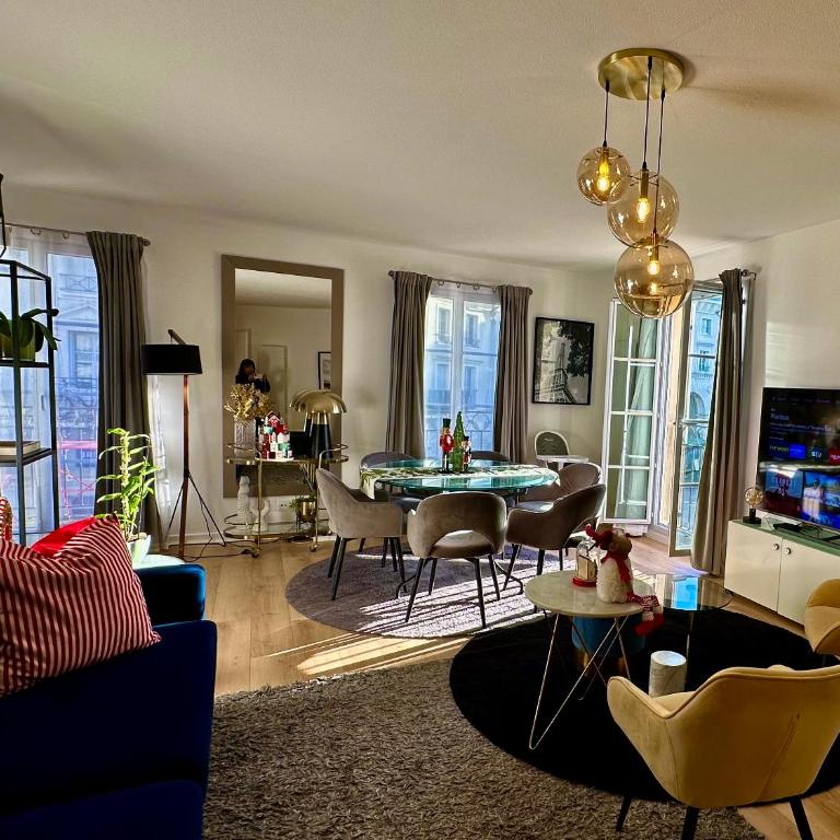 Apt Place de Toscane - 4min Disneyland-PARIS - Appartement 3 Chambres - 52