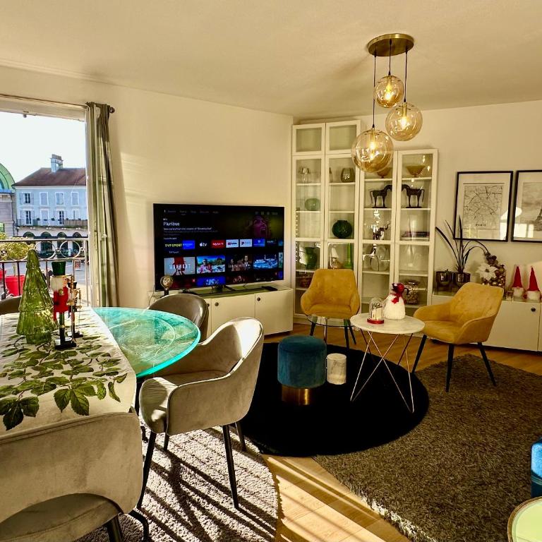 Apt Place de Toscane - 4min Disneyland-PARIS - Appartement 3 Chambres - 56