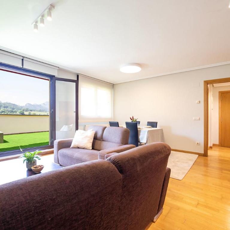 Apto Llanes con Terraza y Jardín - Luz de Poniente - Two-Bedroom Apartment - 3