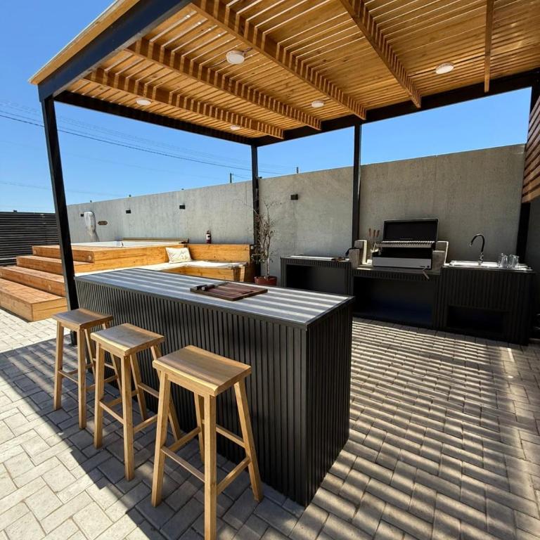 El oasis guanaqueros - Three-Bedroom House - 4