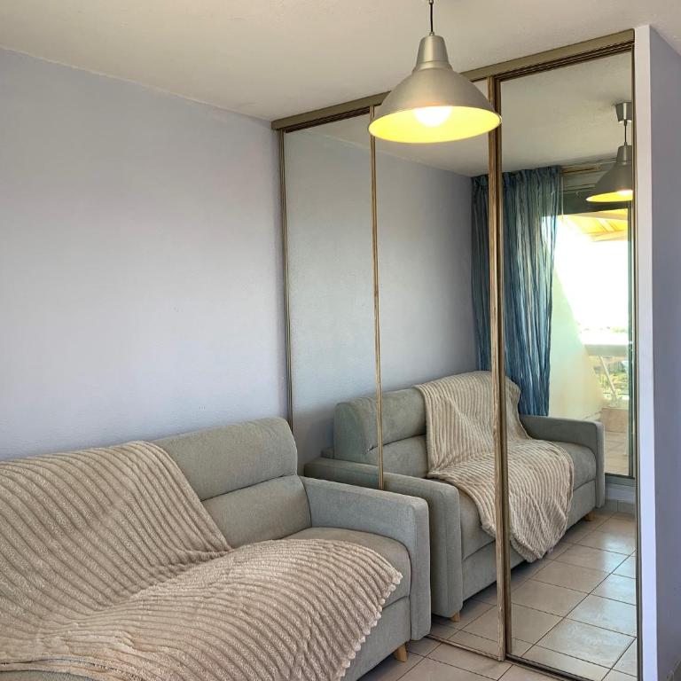 316 Studio 2 pers Héliopolis AB vue mer - Studio Apartment with Sea View - 4