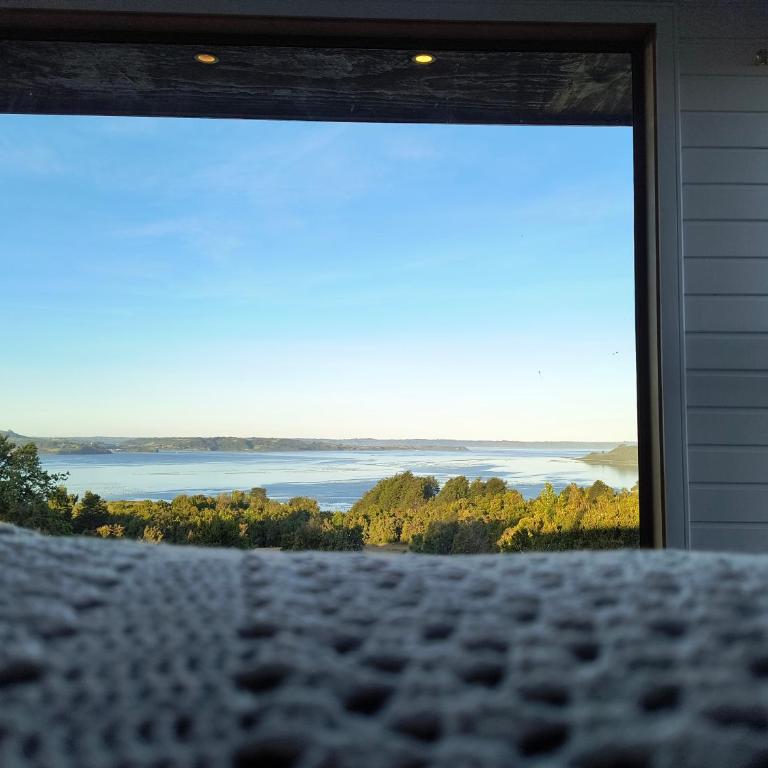 Refugio Maẅen - Family Room with Sea View - 11