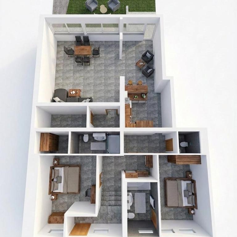 Luxus Terrassenappartement Berg & See 2 - Appartamento con 2 Camere da Letto e Vista Giardino - 9