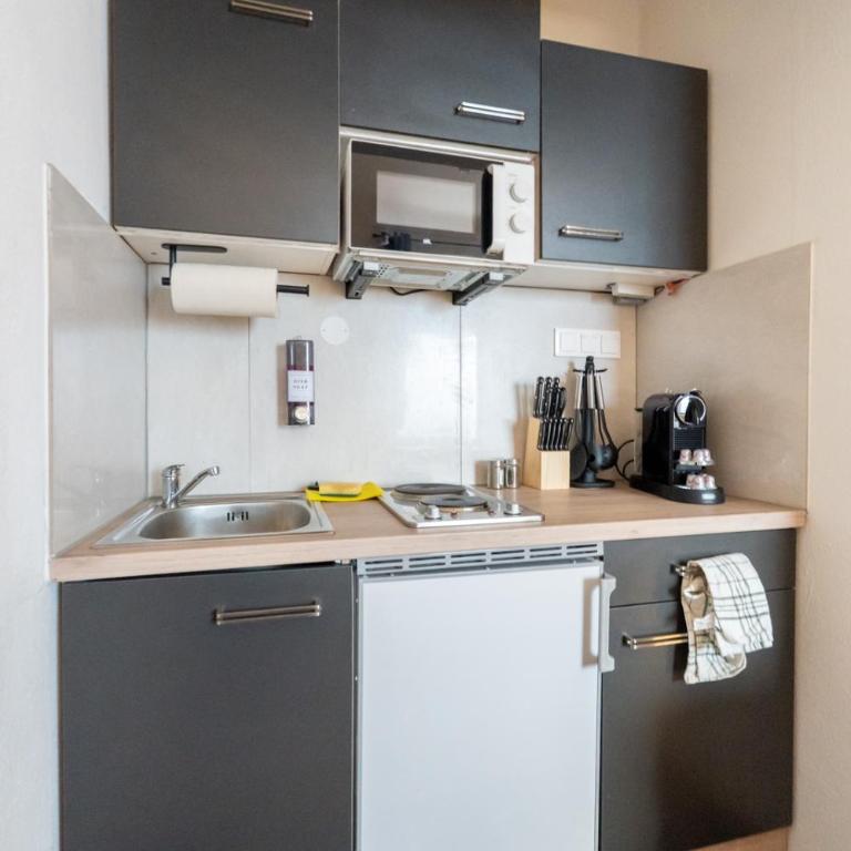 Quiet Studio - 2 Single Beds - Central - Netflix - Apartment mit 1 Schlafzimmer - 3