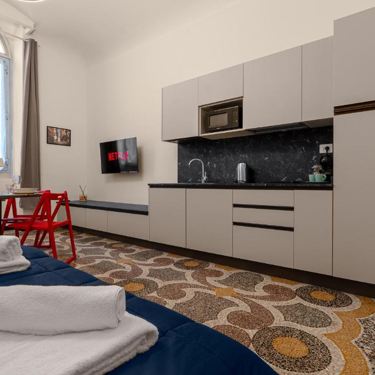 ROSA HOMES Urban Living - Porto Antico, Acquario, ascensore, wi-fi veloce - Family Studio - 3