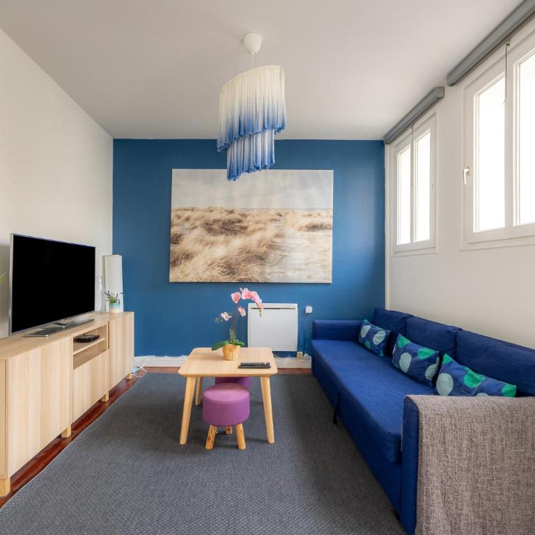 Blue House - Parking - Maison Centre Ville Reims - Proche Gare - Haus mit 2 Schlafzimmern - 6