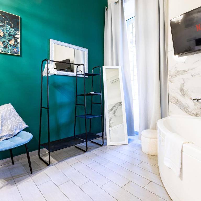 Trastevere Suites - Top Collection - Camera Matrimoniale con Vasca Idromassaggio - 4