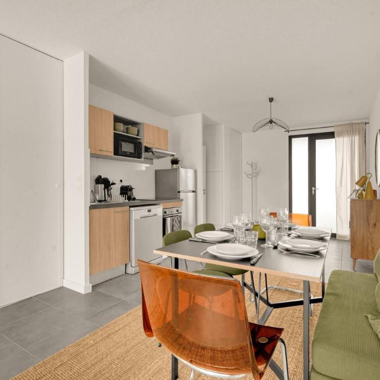 T3 Cosy avec Spa Privé – Détente aux Sept Deniers - Apartment - 7