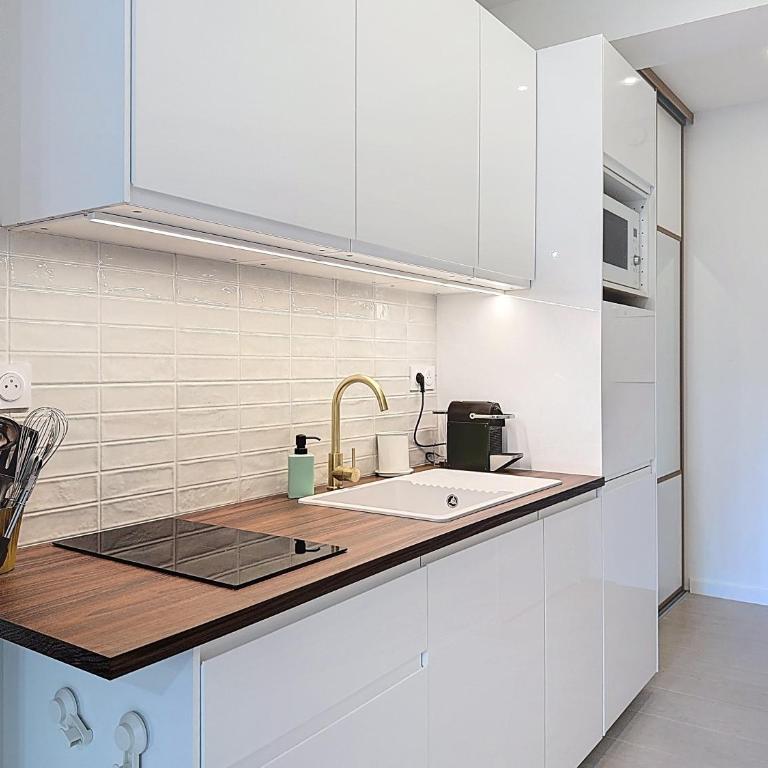 Charmant 2P neuf avec terrasse, proche mer - One-Bedroom Apartment - 14