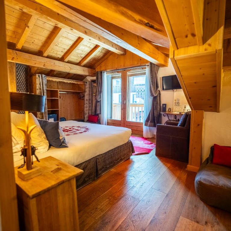 Les Monts Charvin - Chambre Double Classique - 1