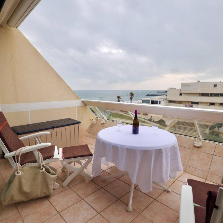 Studio L'ESCALE vue mer - Héliopolis D 6 - Luxe -By AGN - 2 personnes - Studio-Apartment mit Meerblick - 1