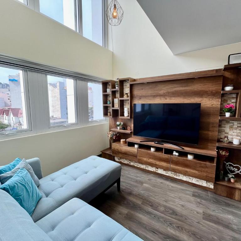 Elegante Duplex Cerca Parque Kennedy Miraflores - One-Bedroom Apartment - 2