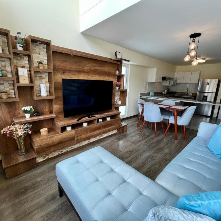 Elegante Duplex Cerca Parque Kennedy Miraflores - One-Bedroom Apartment - 1