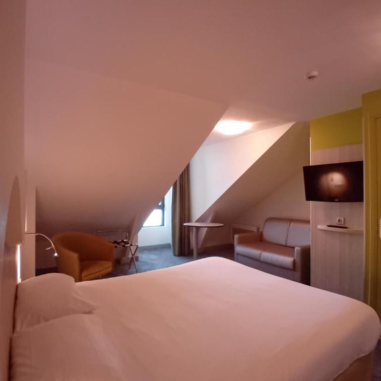 ibis Styles Saint Malo Port - Chambre Standard avec 1 Grand Lit Simple - 5