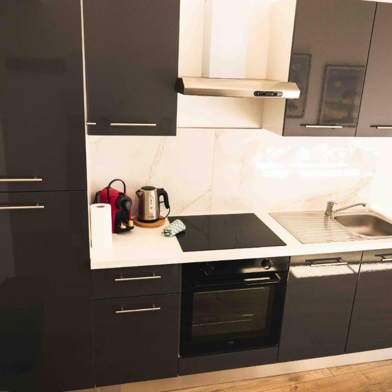 T2 Cozy Cannes 4 people Near Suquet - Deluxe Apartment mit 1 Schlafzimmer und Gartenblick - 6
