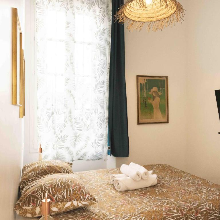 T2 Cozy Cannes 4 people Near Suquet - Deluxe Apartment mit 1 Schlafzimmer und Gartenblick - 10