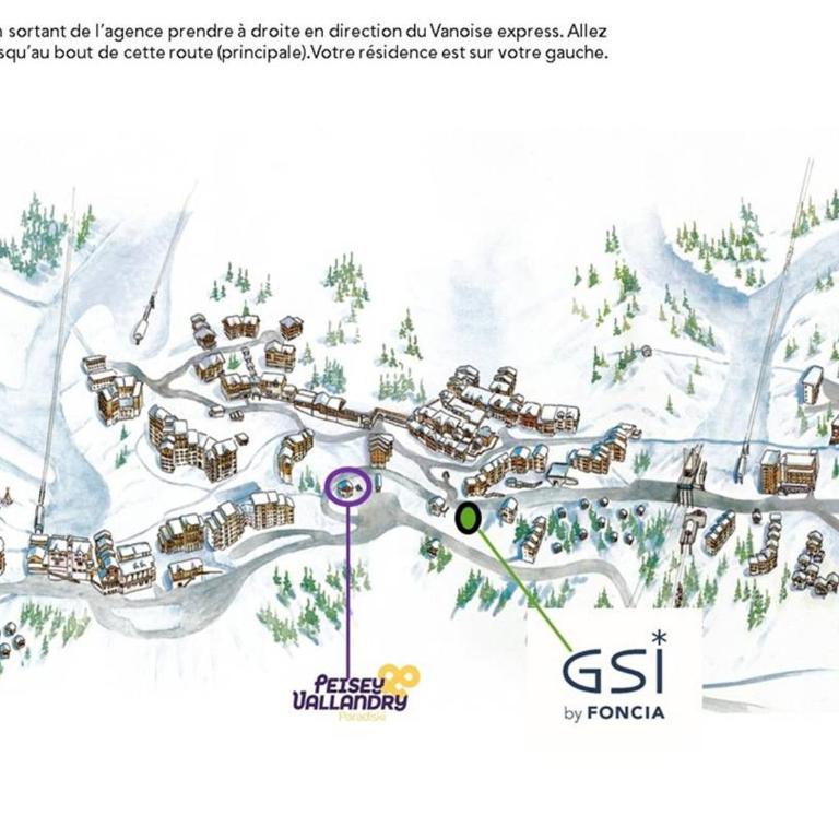 Studio cosy 17m² pour 2 pers. à Plan Peisey, animaux admis - FR-1-757-111 - Studio - 13