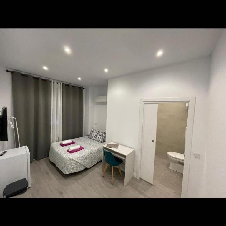 Estudios Nuevos Madrid Centro - Habitación adaptada para personas con movilidad reducida - Cama grande - 1