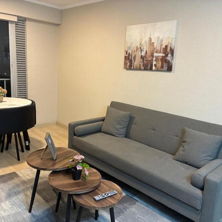 Modern apartment overlooking Parque de las Aguas - One-Bedroom Apartment - 4