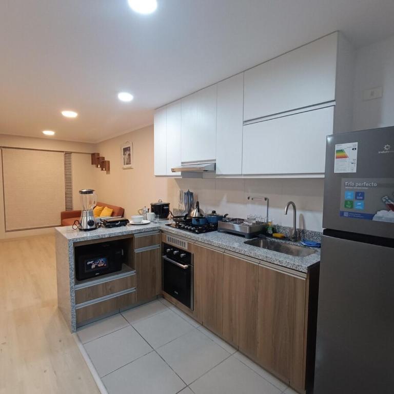 Comfortable apartment in Parque la Reserva - One-Bedroom Apartment - 4
