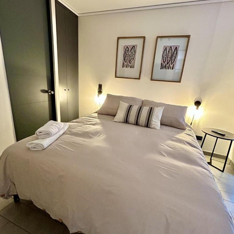 Acogedor Depto 1D Parque Almagro Movistar Arena - One-Bedroom Apartment - 1