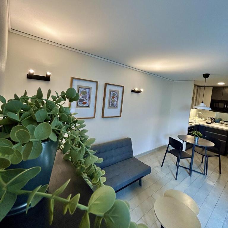 Acogedor Depto 1D Parque Almagro Movistar Arena - One-Bedroom Apartment - 9