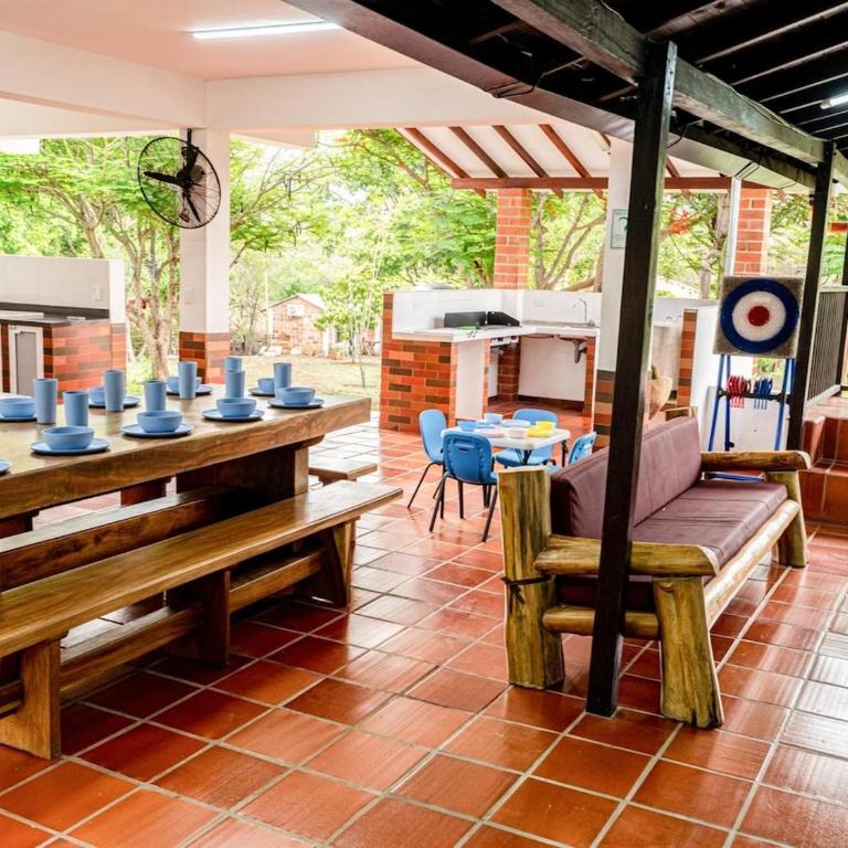 Farm in the Santa Fe desert with a swimming pool, jacuzzi - Casa de 4 dormitorios - 42