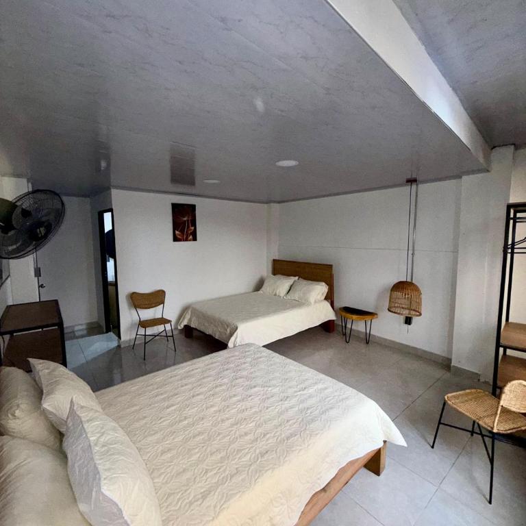 Hotel TOBA Boutique - Habitación Doble con baño privado - 2 camas - 7