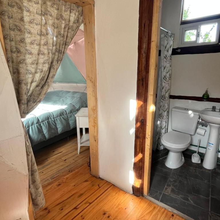 Domos Andinos HostCamp - Habitación Doble Deluxe con vistas a la montaña - 1 o 2 camas - 8