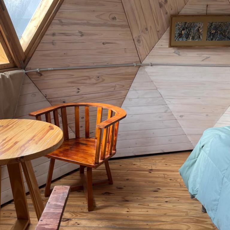 Domos Andinos HostCamp - Habitación Doble Deluxe con vistas a la montaña - 1 o 2 camas - 9