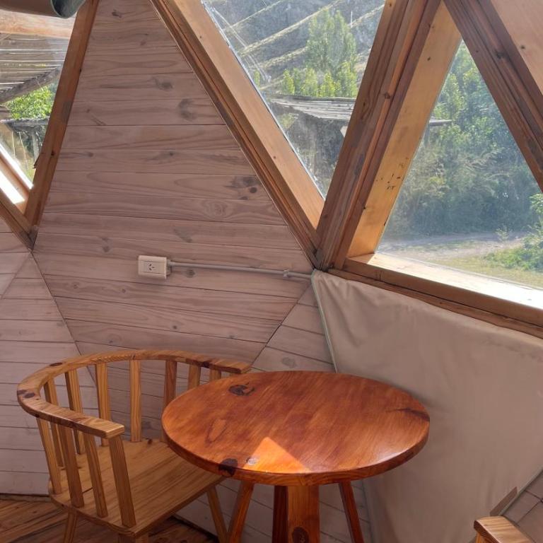 Domos Andinos HostCamp - Habitación Deluxe con cama extragrande - 9