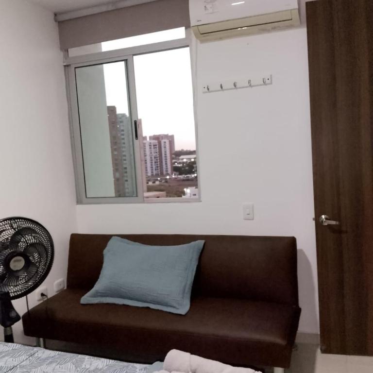 Apartamento de 3 habitaciones, al norte de Barranquilla, via a Cartagena, aire acondicionado en sala y todas las habitaciones, excelenten para trabajo o descanso - Apartamento de 3 dormitorios - 6