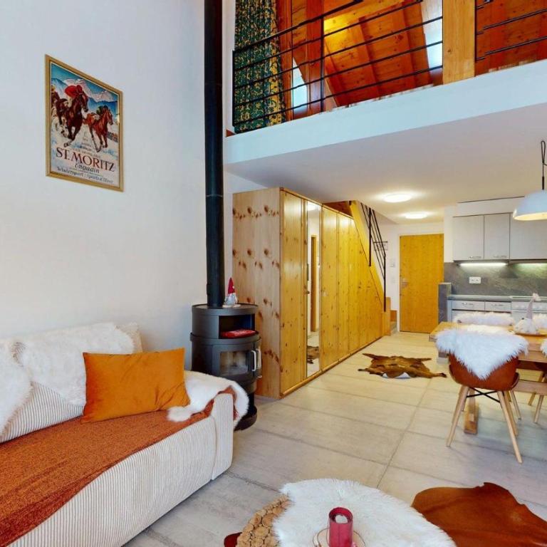 Abitaziun Capricorn 22 - Maloja - Apartment mit Blick auf die Berge - 6