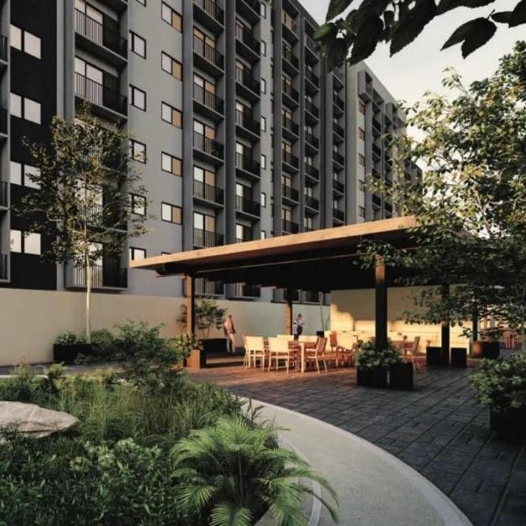 Depto nuevo cerca de H. Civil Viejo con A/C - Apartamento con terraza - 1