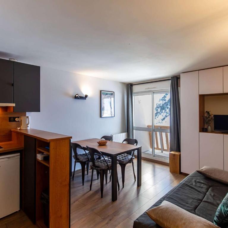 Studio cabine cosy 4 pers, proche des pistes, animaux acceptés - FR-1-404-362 - Estudio - 1