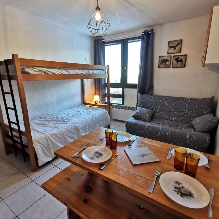 Studio familial au coeur des 7 Laux pour 4 personnes - Studio - 1