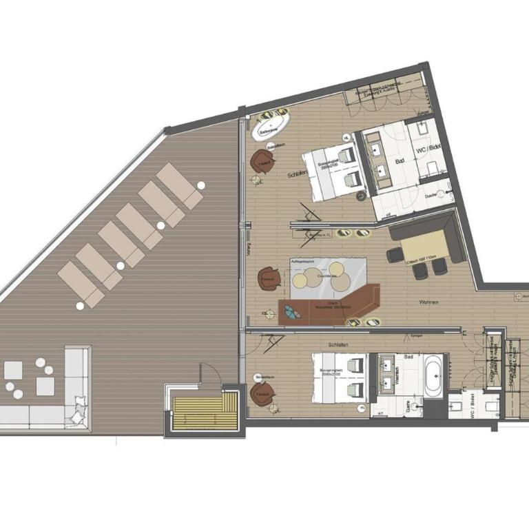 Apartment in Kaltenbach at the ski slope - Apartment mit 2 Schlafzimmern - 4
