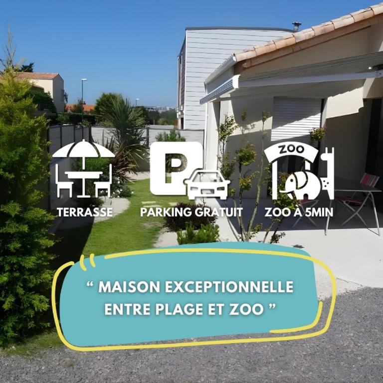 Le château - 2 à 4 pers - 300m de la plage de Tanchet - barbecue et bain de soleil - Haus mit 2 Schlafzimmern - 1