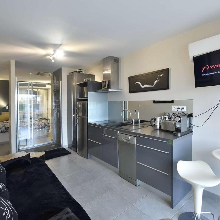 Studio AGATHA Port Nature PN811 - Luxe -By AGN - 2 personnes - Appartamento Monolocale con Balcone - 3