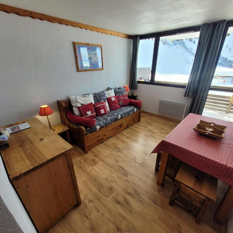 Superbe studio étage élevé Ski aux pieds Vue pistes - FR-1-181-2858 - Studio - 11