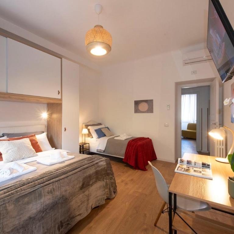 Good Vibes 3BDR at the Vatican - Appartamento con 3 Camere da Letto e con Balcone - 12