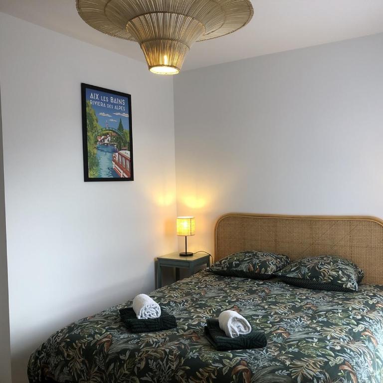 Appartement T3 63 m2 le Soen vue lac 2 chambres parking et terrasse vue lac - Apartment mit 2 Schlafzimmern - 13