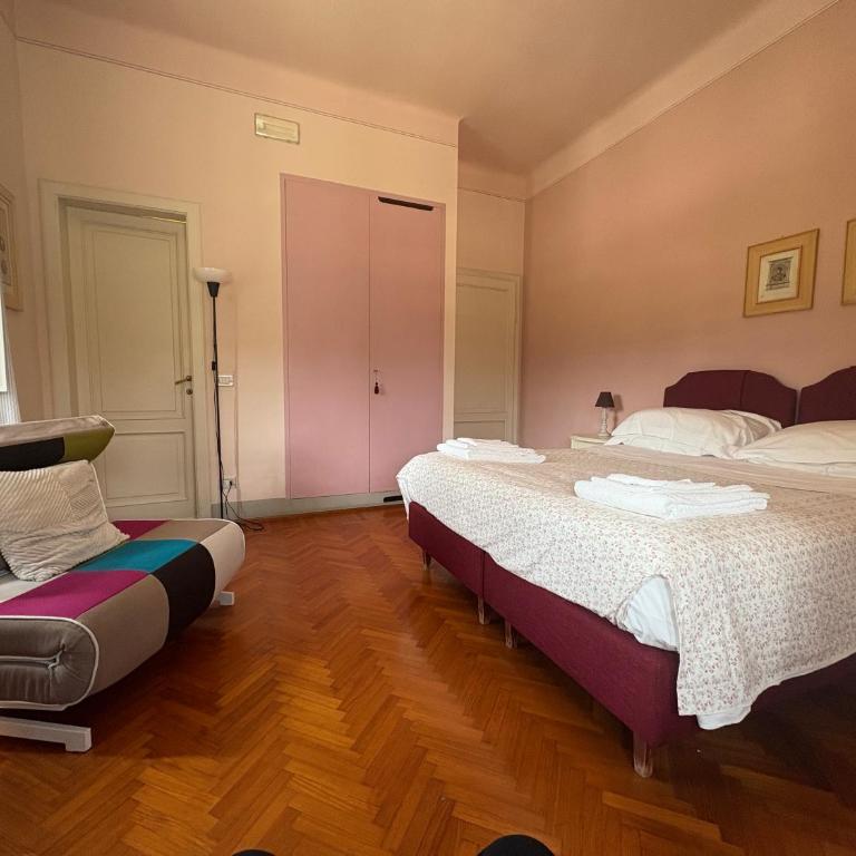 B&B Villa Agnese Lucca - Camera Matrimoniale con Letto Supplementare - 7