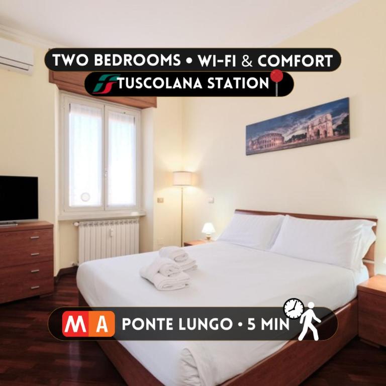 Centro Storico a 15' - Cata Apartment Roma - Appartamento con 2 Camere da Letto - 1