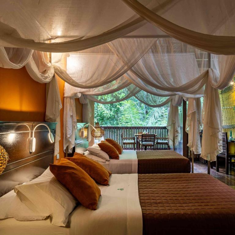 Posada Amazonas Lodge - Habitación Doble Deluxe con vistas al jardín - 1 o 2 camas - 7