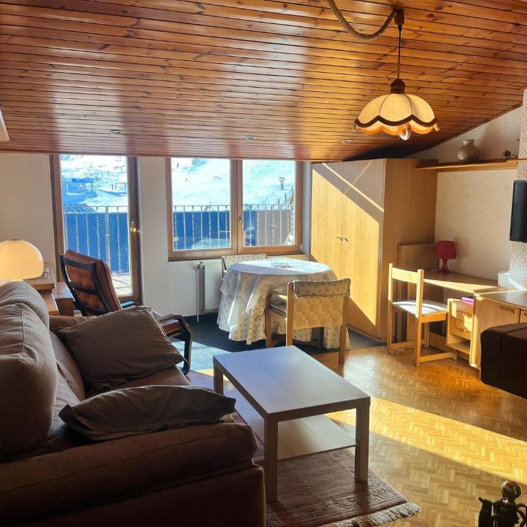 ATICO con TERRAZA y VISTAS a pistas edificio MAIA - Apartamento Estudio - 1 cama doble - 1