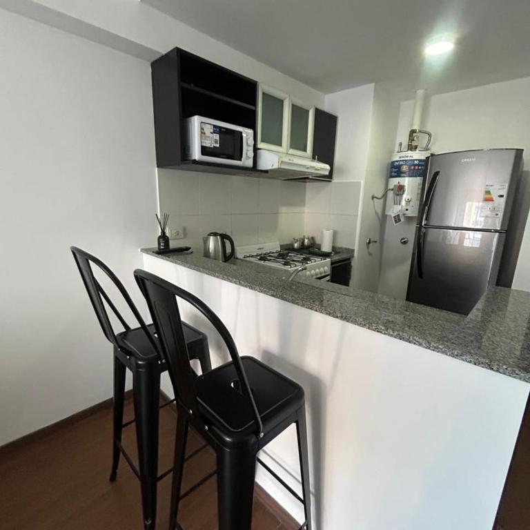 Moderno monoambiente - One-Bedroom House - 8